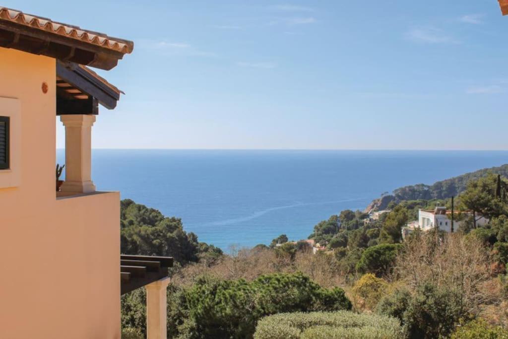 Villa Casa Con Impresionantes Vistas Al Mar Tossa de Mar Esterno foto
