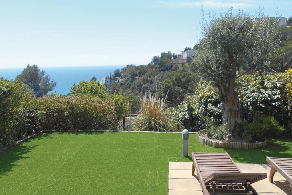 Villa Casa Con Impresionantes Vistas Al Mar Tossa de Mar Esterno foto