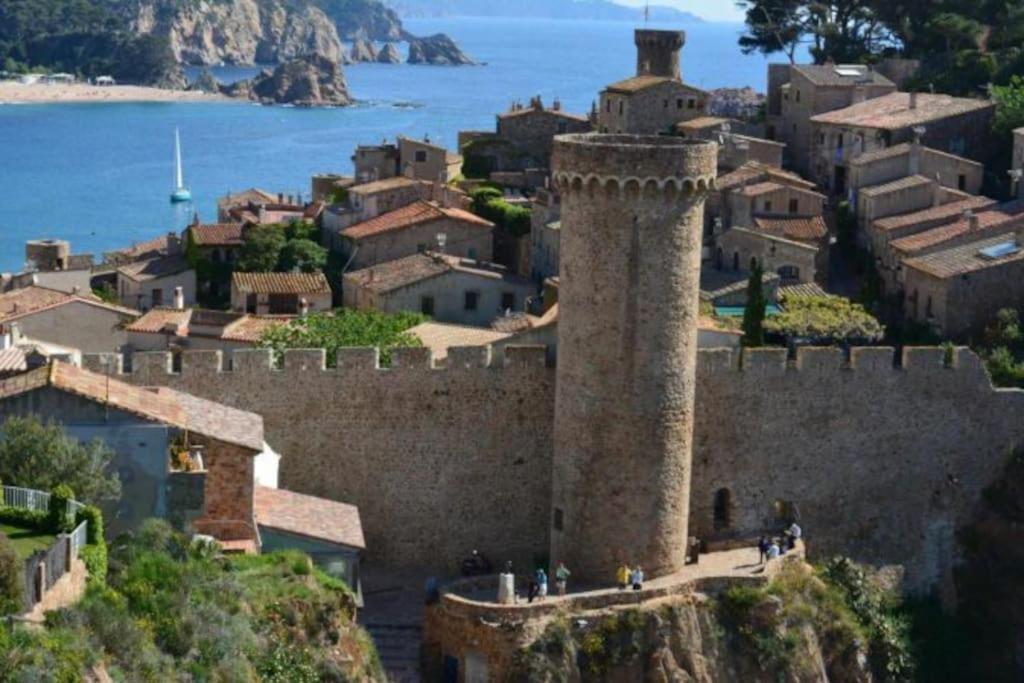 Villa Casa Con Impresionantes Vistas Al Mar Tossa de Mar Esterno foto